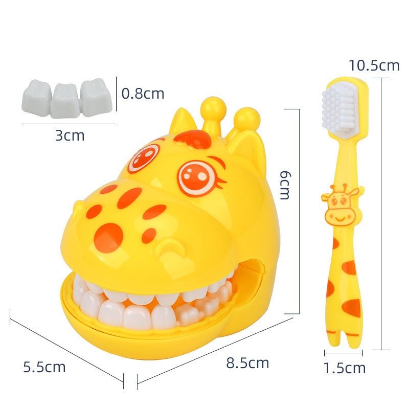 Teeth Model Doctor Toy Teeth Model Accessories Fun Interactive Family Dentist Set Toy - KIWI UNIVERS