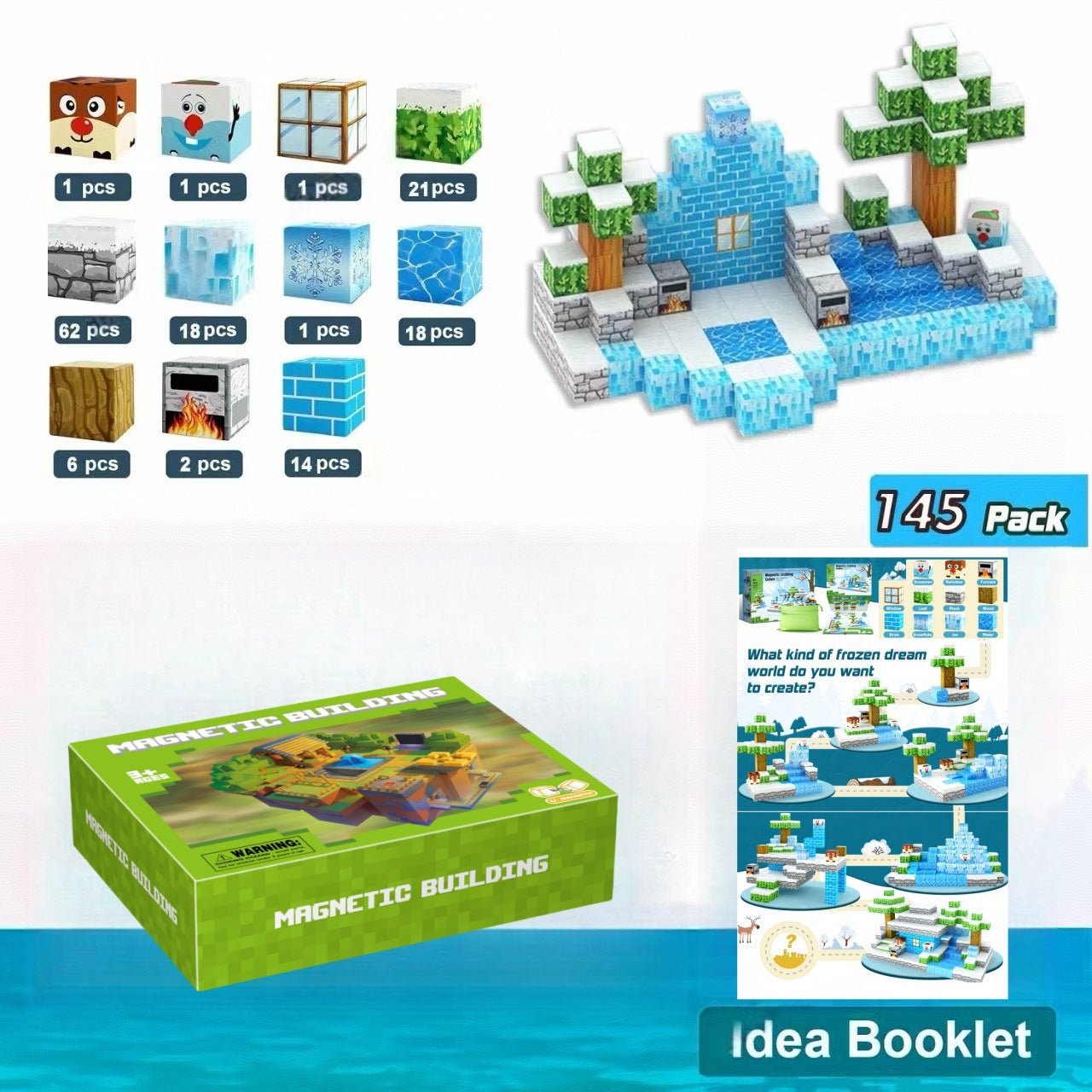 Coffret Puzzle Magnétique Enfants - KIWI UNIVERS