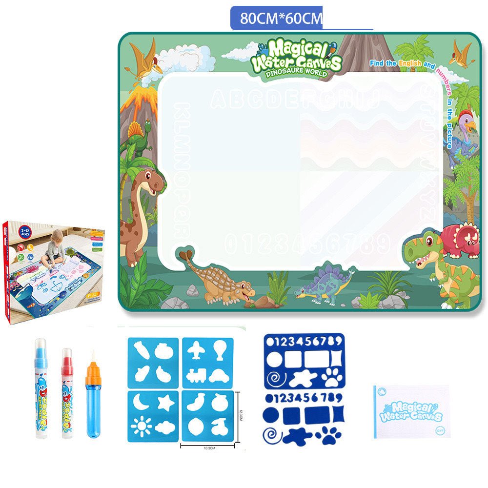Water Doodle Mat Kids Toys Reusable Painting Writing Doodle Water Color Drawing Board Toddlers Preschool Education Toys - KIWI UNIVERS