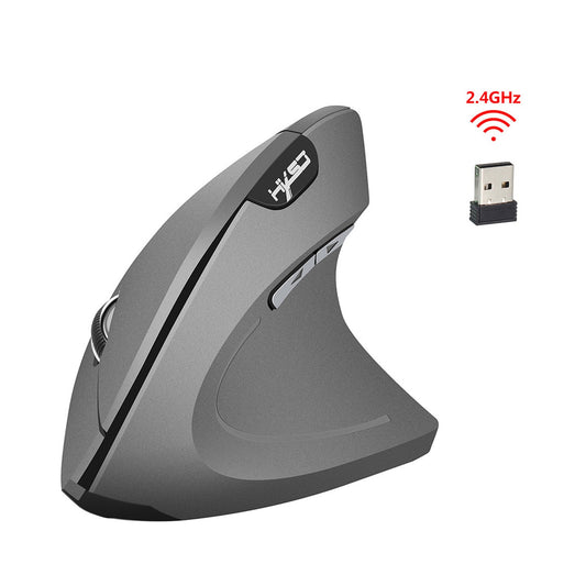 New Wireless Mouse 2.4G Vertical Health Mouse External Battery 6D Design Computer Office - KIWI UNIVERS