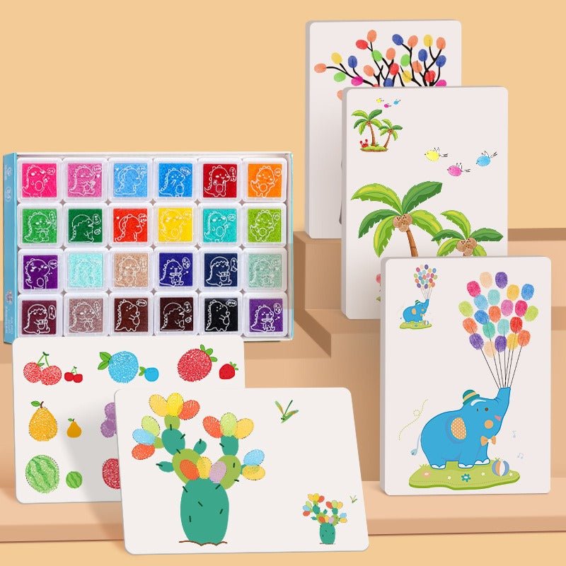Peinture Doigt Enfant - KIWI UNIVERS