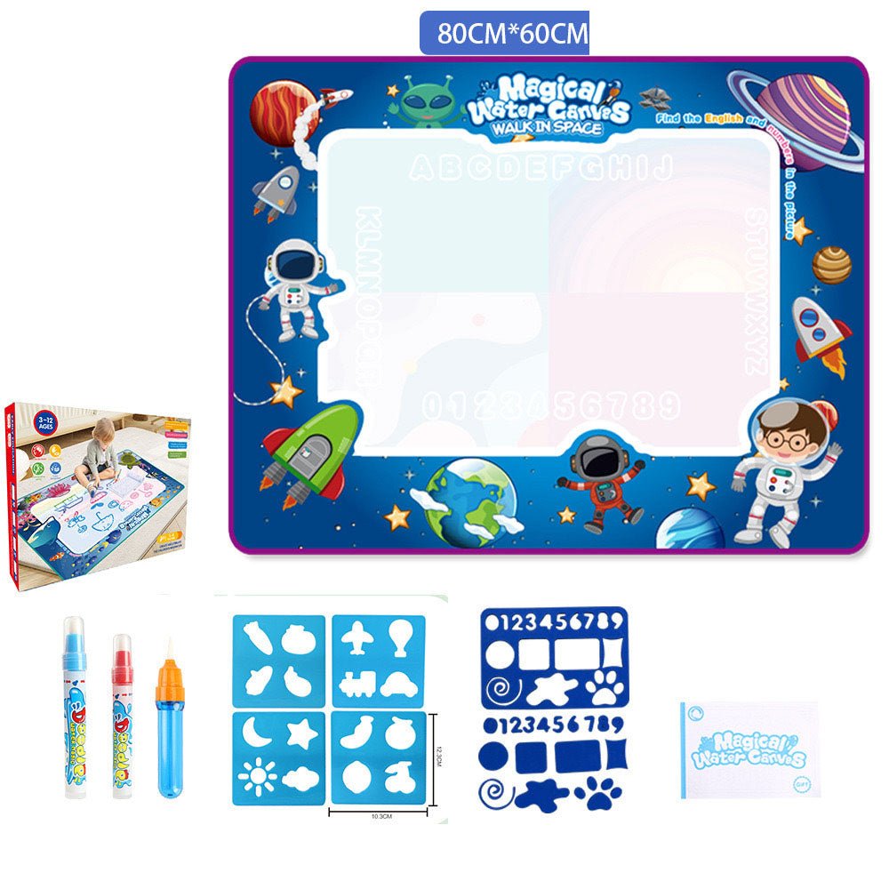 Water Doodle Mat Kids Toys Reusable Painting Writing Doodle Water Color Drawing Board Toddlers Preschool Education Toys - KIWI UNIVERS
