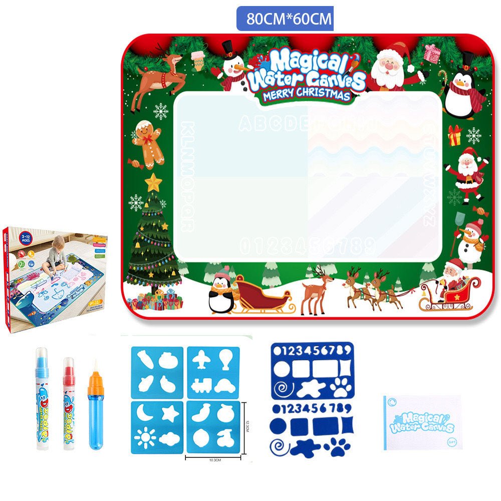 Water Doodle Mat Kids Toys Reusable Painting Writing Doodle Water Color Drawing Board Toddlers Preschool Education Toys - KIWI UNIVERS