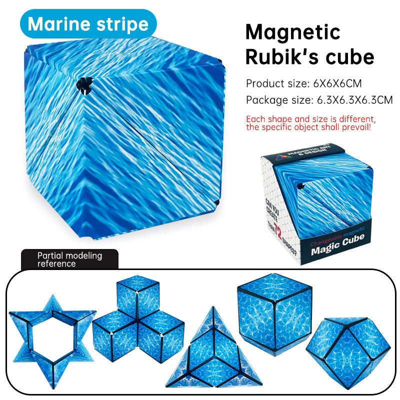 Variety Rubik's Cube Stress Relief Toy Geometry 3b Infinite Rubik's Cube Children's Educational Toy - KIWI UNIVERS