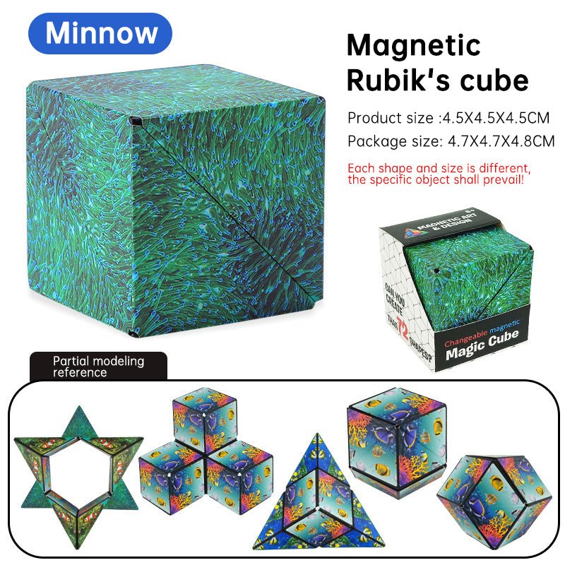 Variety Rubik's Cube Stress Relief Toy Geometry 3b Infinite Rubik's Cube Children's Educational Toy - KIWI UNIVERS