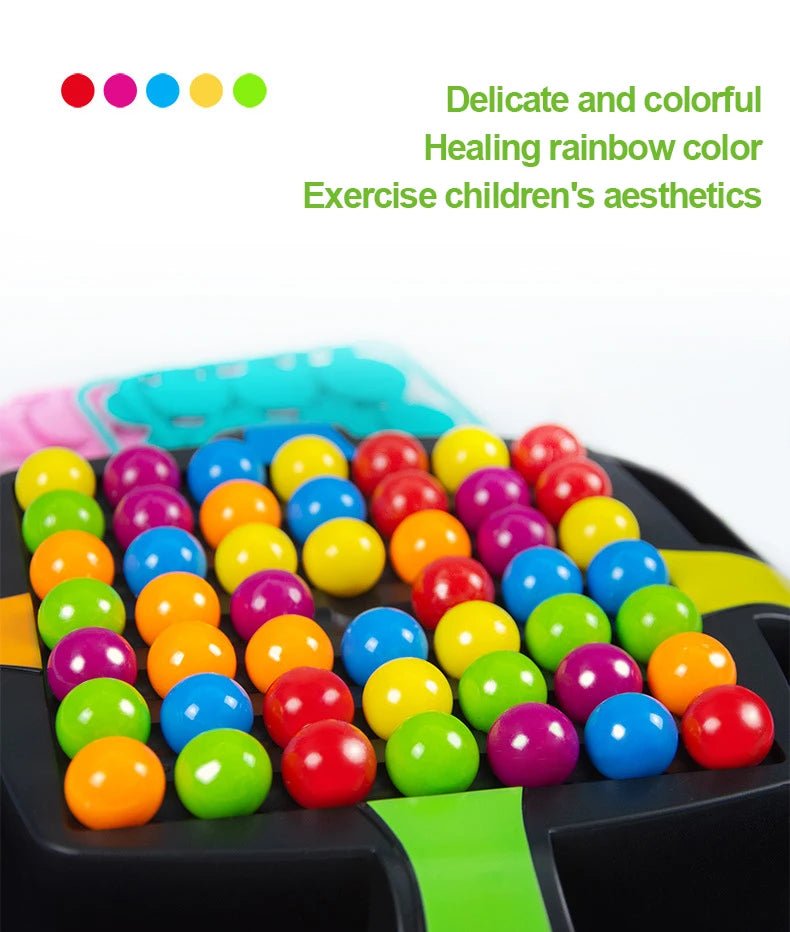 Rainbow Ball Elimination Game Rainbow Puzzle Magic Chess Toy - KIWI UNIVERS