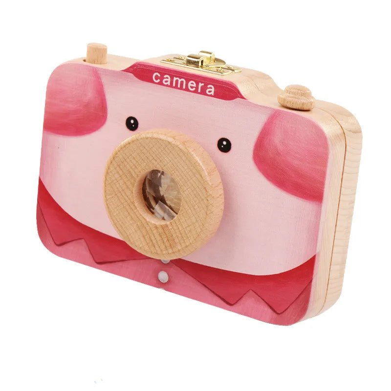 Wooden Children's Camera Toy Baby Teeth Box Baby Teeth Storage Box - KIWI UNIVERS