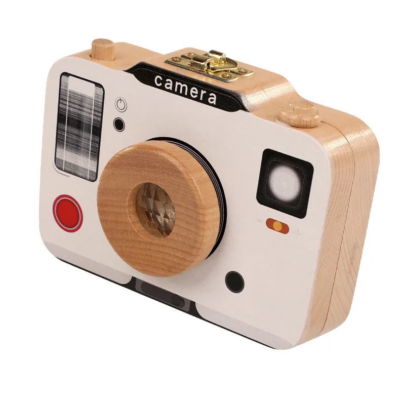 Wooden Children's Camera Toy Baby Teeth Box Baby Teeth Storage Box - KIWI UNIVERS