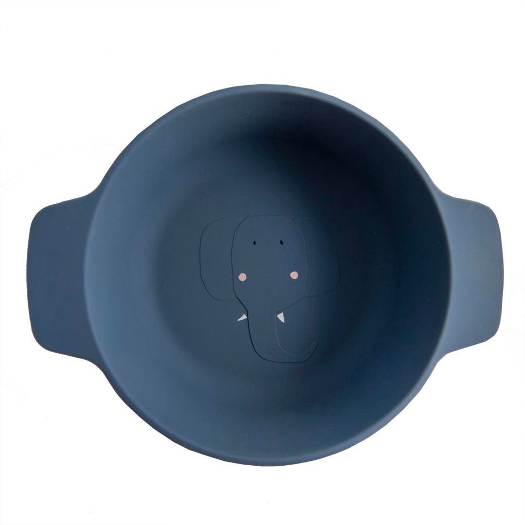 Silicone Bowl for Kids - Mrs. Elephant - KIWI UNIVERS