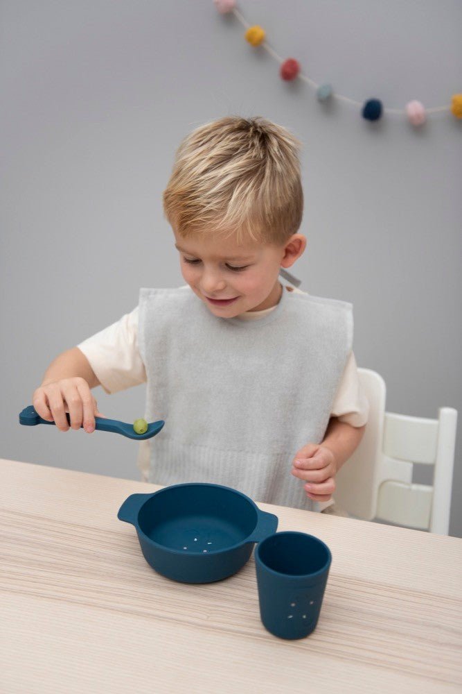 Silicone Bowl for Kids - Mrs. Elephant - KIWI UNIVERS