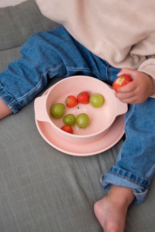 Silicone Bowl for Kids - Mrs. Rabbit - KIWI UNIVERS