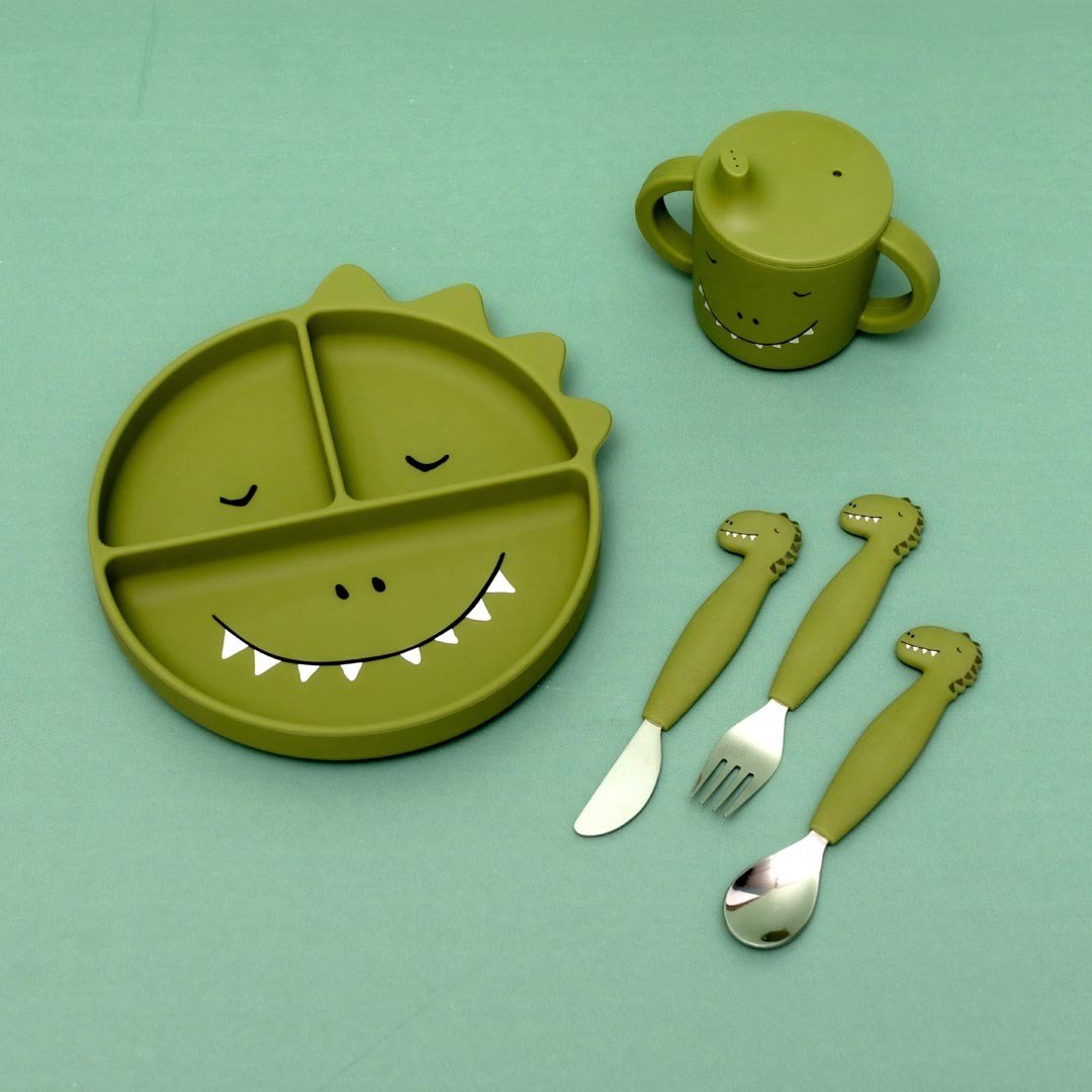 Silicone Sippy Cup - Mr. Dino - KIWI UNIVERS