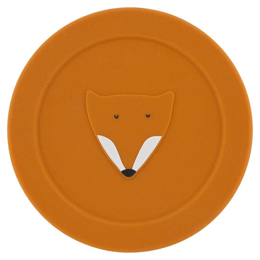 Silicone Snack Container with Lid - Mr. Fox - KIWI UNIVERS