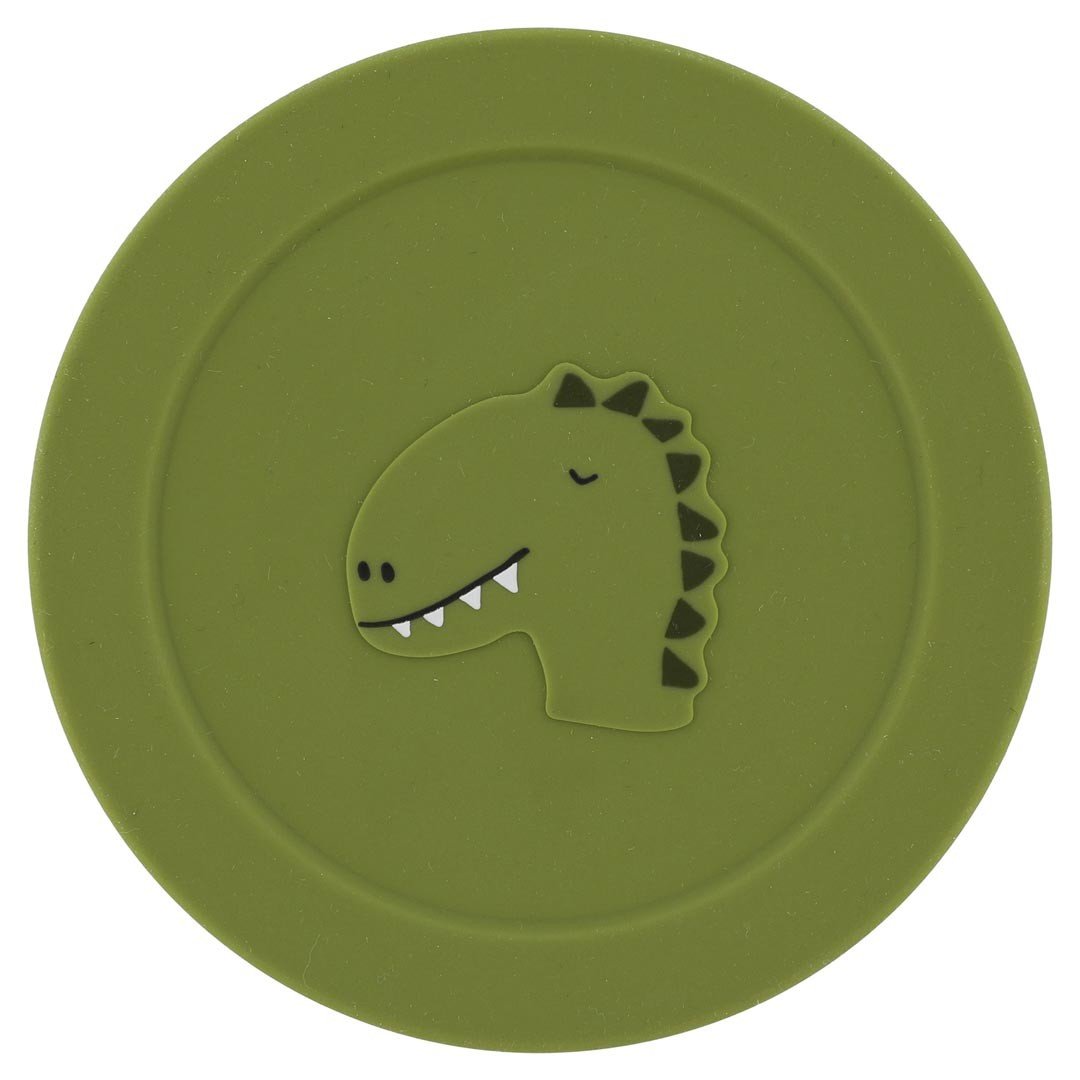Silicone Snack Container with Lid - Mr. Dino - KIWI UNIVERS