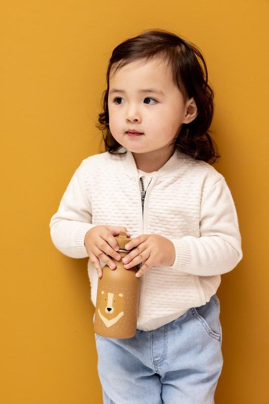 Stainless Steel Bottle 350 ml - Mr. Bear - KIWI UNIVERS