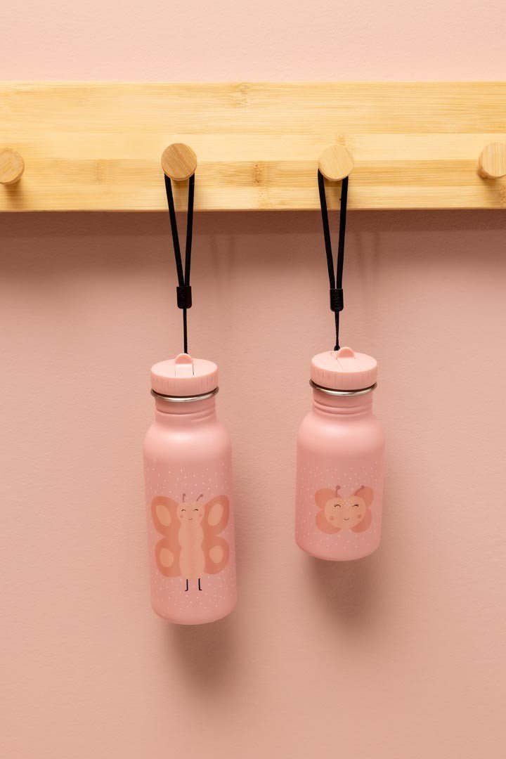 Stainless Steel Bottle 350 ml - Mrs. Butterfly - KIWI UNIVERS