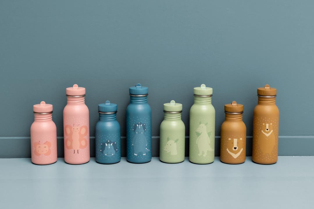 Stainless Steel Bottle 500 ml - Mrs. Butterfly - KIWI UNIVERS