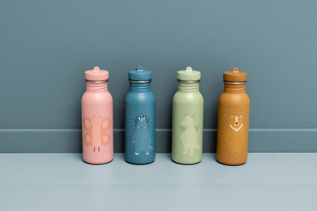 Stainless Steel Bottle 500 ml - Mr. Bear - KIWI UNIVERS